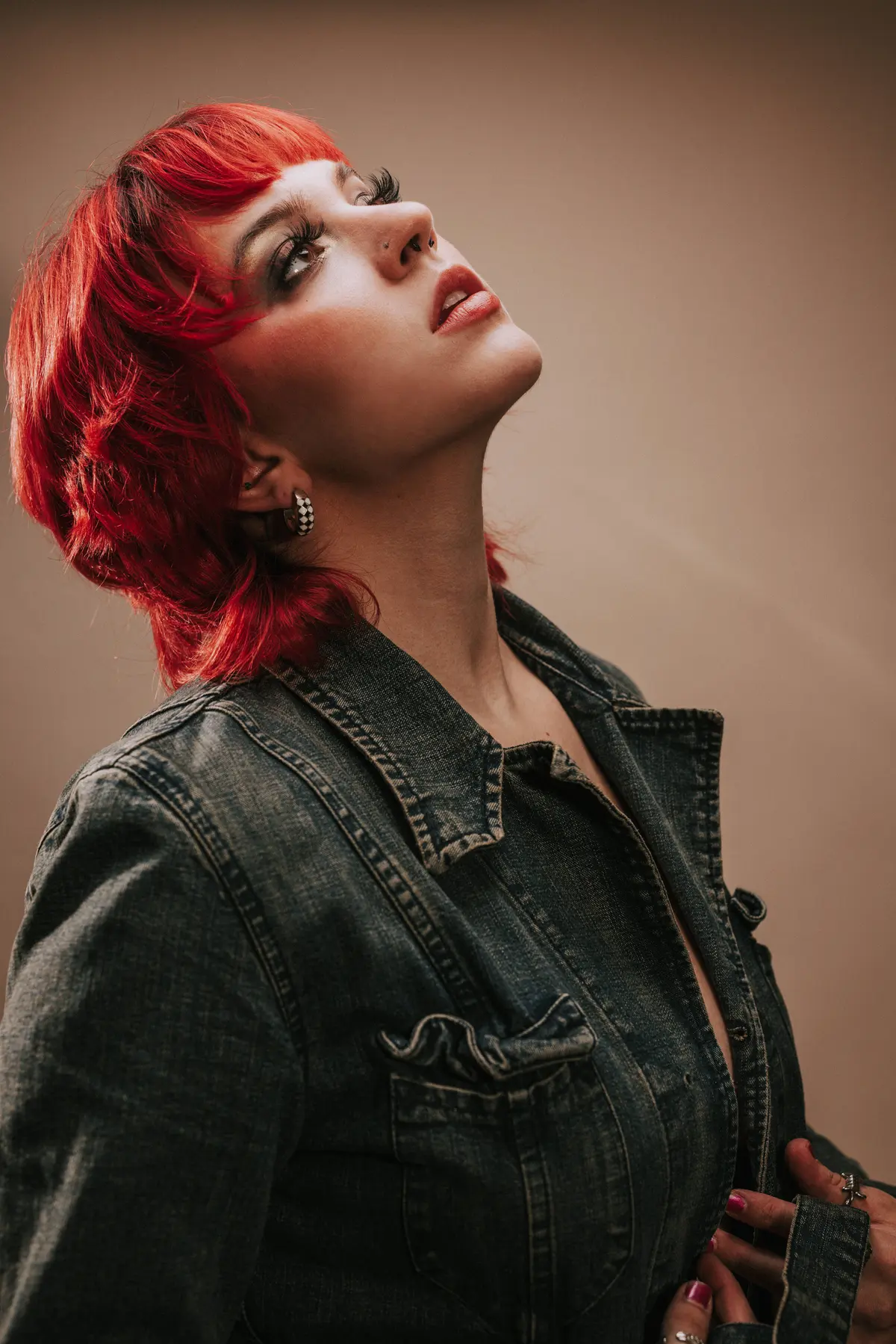 Artistic portrait of Carly Corsitto